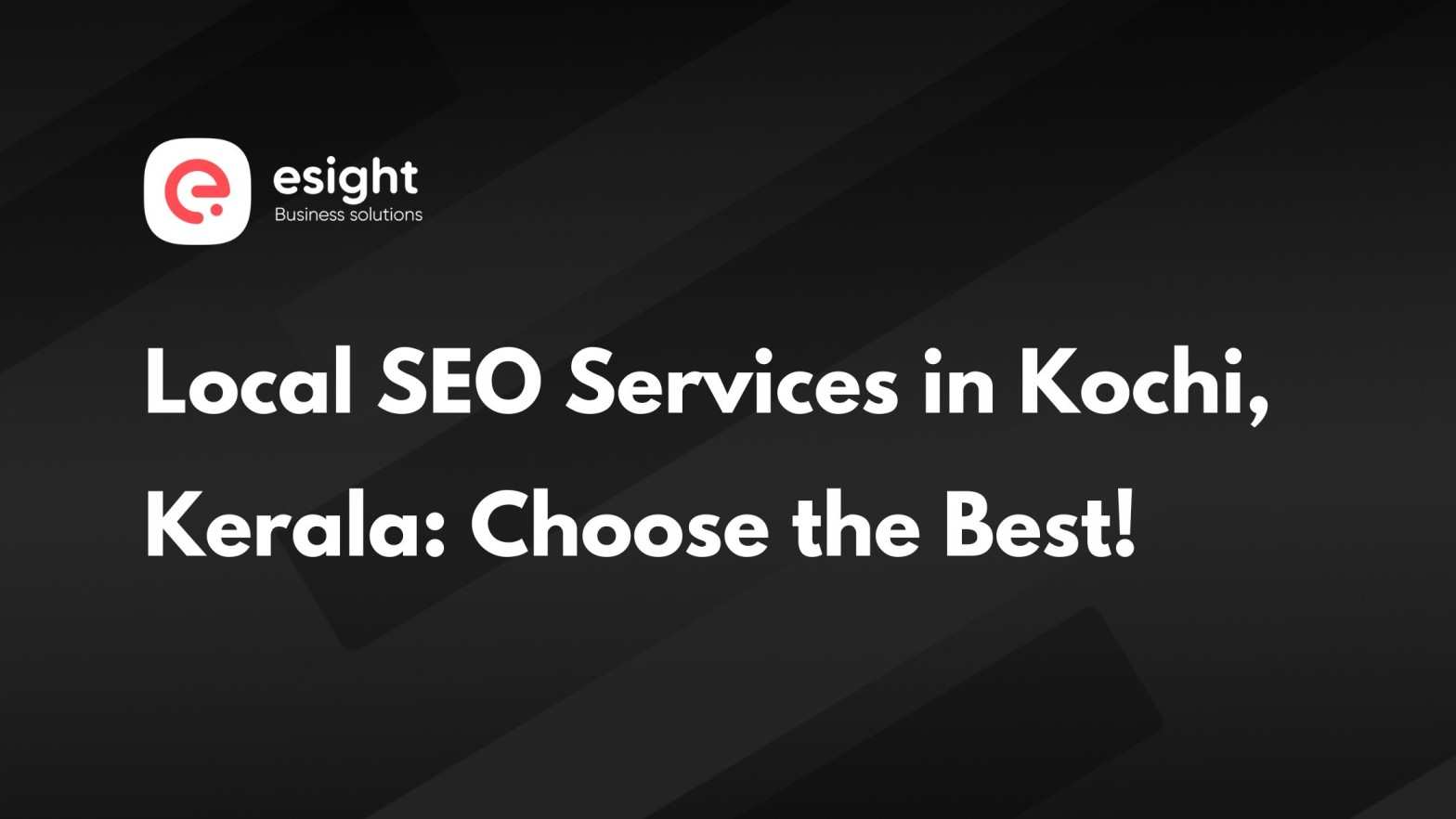 best local service provider in Kochi