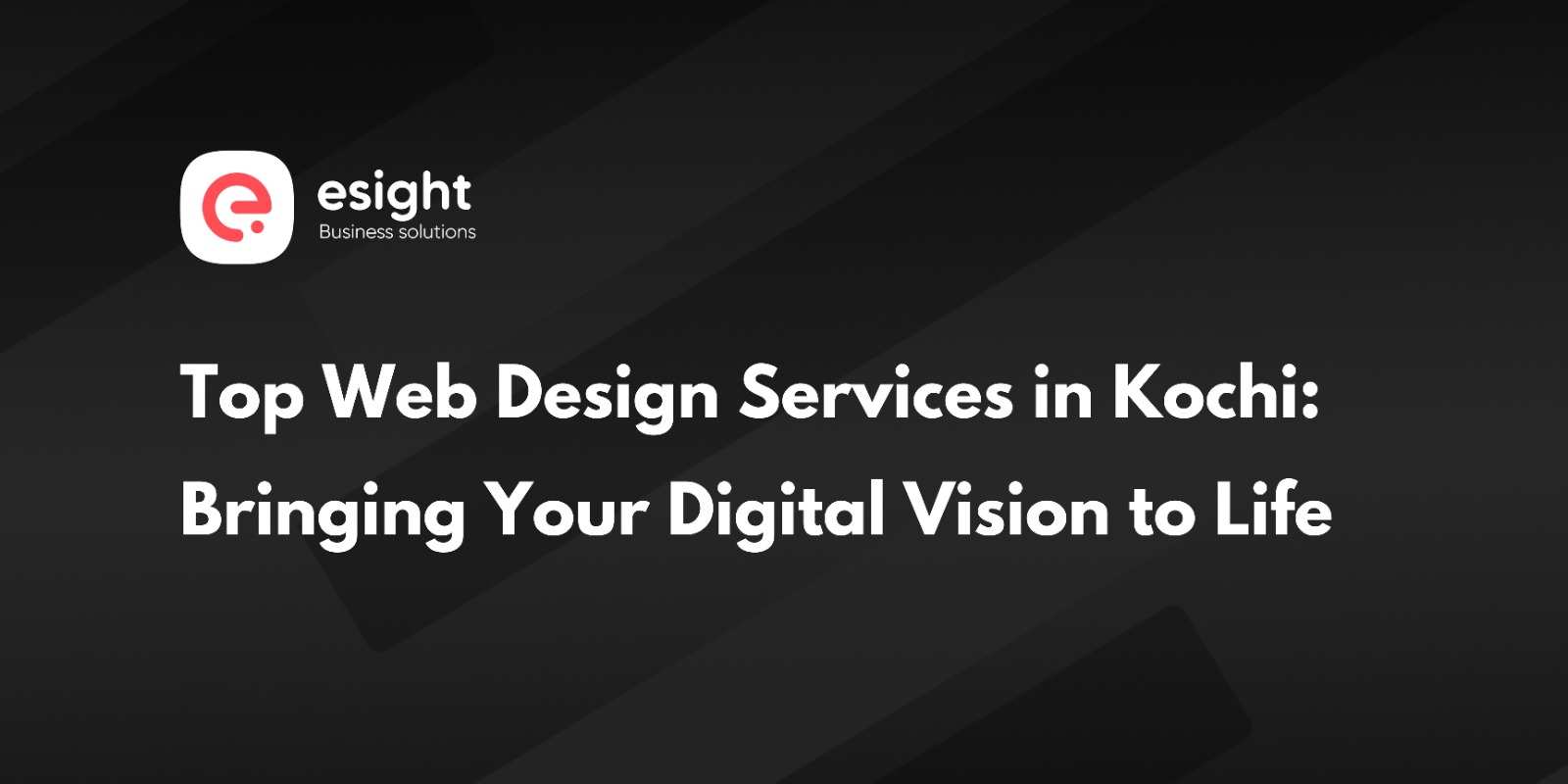 best web designing company in Kochi