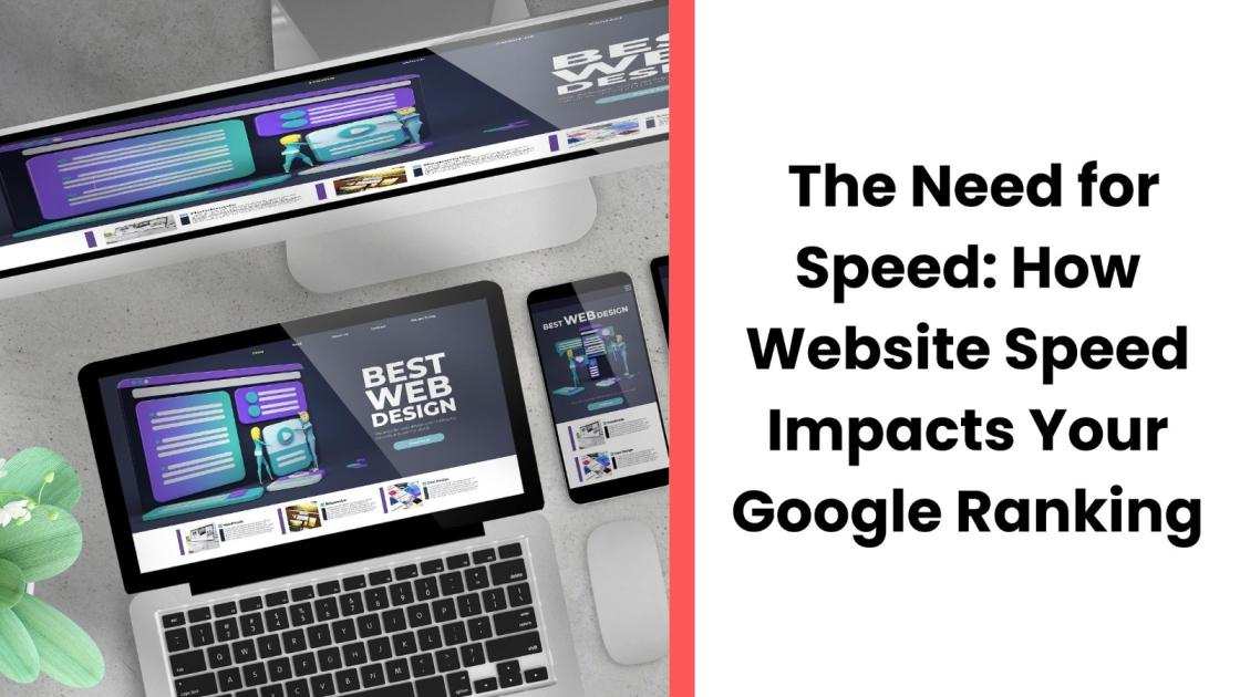 website speed impacts your google ranking