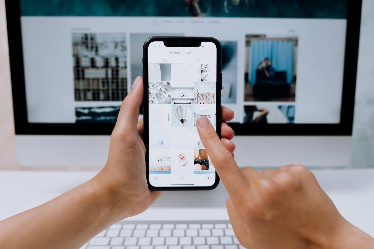 the image shows website design 